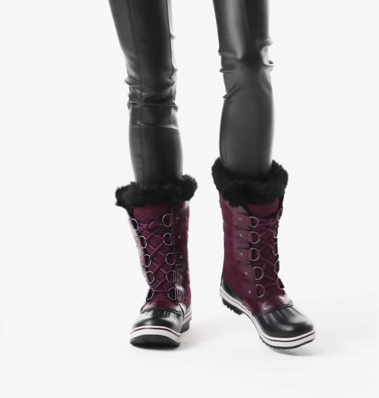 Botas Nieve Sorel Mujer - Tofino™ Ii Mid Moradas/Negras - 87562-OLKS